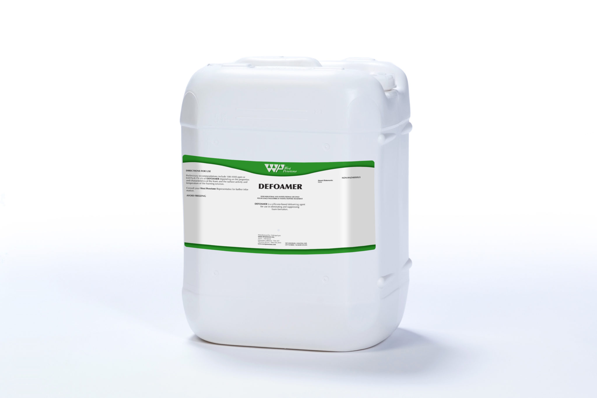 DEFOAMER - West Penetone Canada | Your cleaning solutions resource