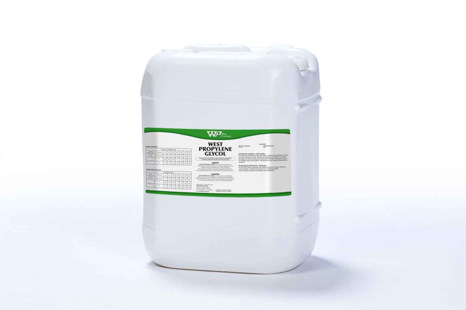 WEST PROPYLENE GLYCOL West Canada Your cleaning solutions