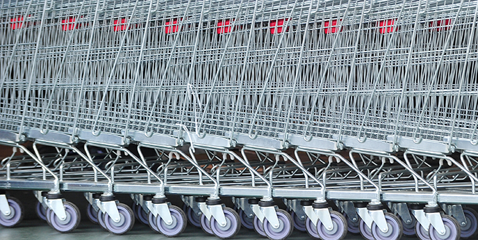 Supermarché d'alimentation